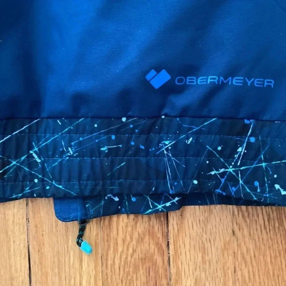 Obermeyer sz 10/12 ski snowboard winter snow jcket excellent condition dark blue - Picture 11 of 11